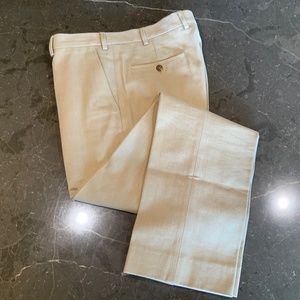 Loro Piana Men’s Cotton Pants, Waist 34”
